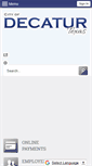 Mobile Screenshot of decaturciviccenter.com